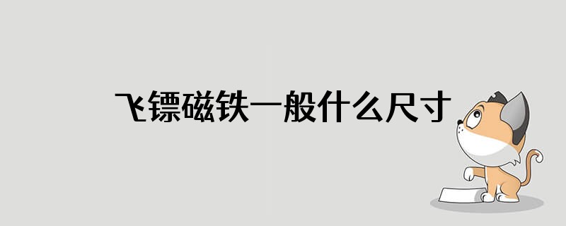 飞镖磁铁一般什么尺寸什么性能