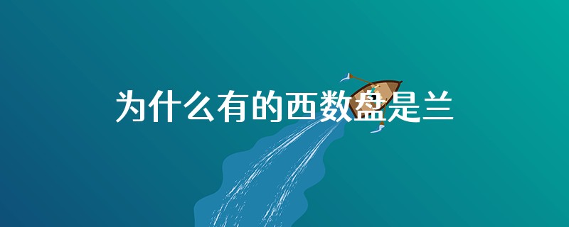 为什么有的西数盘是兰色电路板