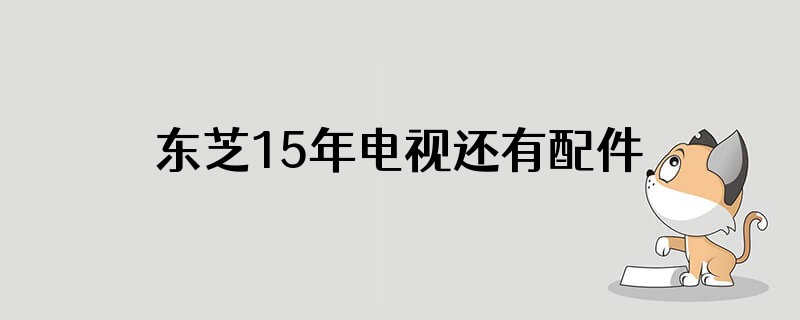东芝15年电视还有配件吗?