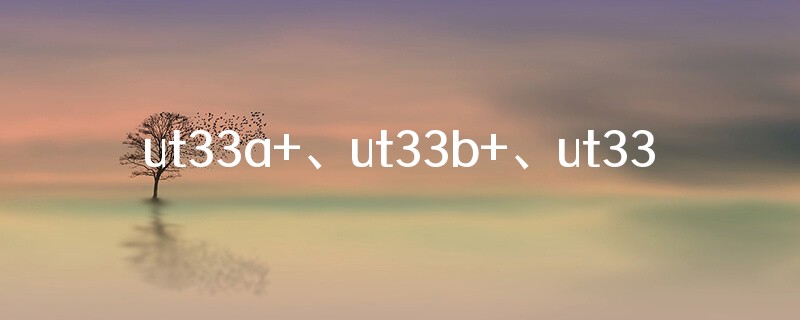 ut33a+、ut33b+、ut33c+、ut33d+怎么选