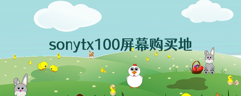 sonytx100屏幕购买地址