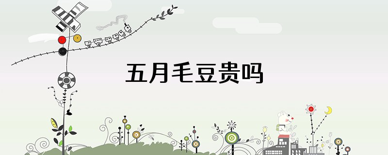 五月毛豆贵吗